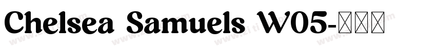 Chelsea Samuels W05字体转换